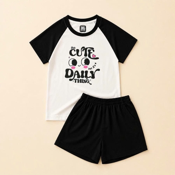 Bộ thun bé gái QNNT S002 365STYLE - SGSE26S002