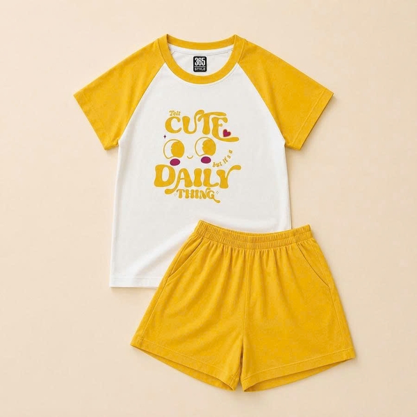 Bộ thun bé gái QNNT S002 365STYLE - SGSE26S002