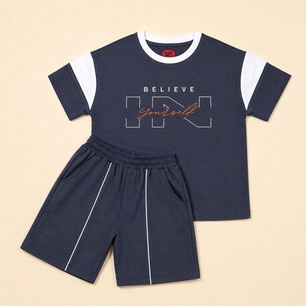 Bộ thun bé trai cotton S005 365TYLE - SBSE26S005