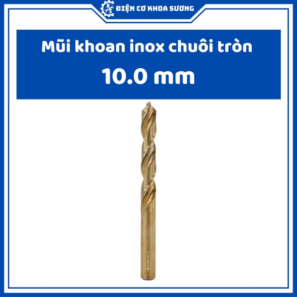 Mũi khoan Inox, khoan sắt chuôi tròn Kingblue, 5% Cobalt M35, KBY2 - hàng chính hãng