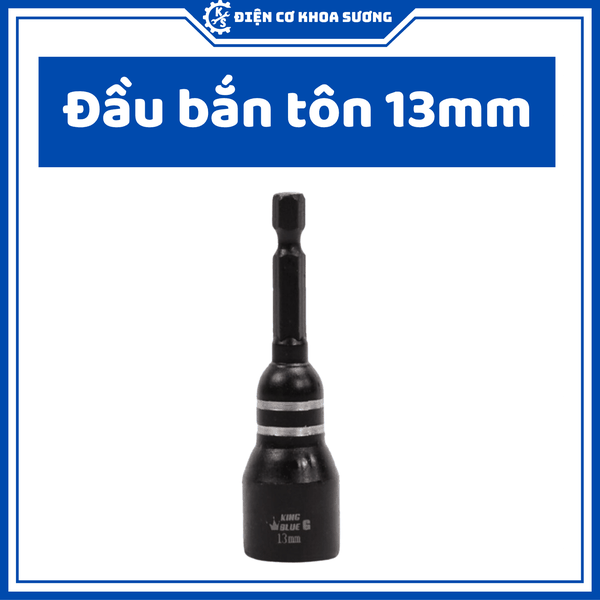 Đầu bắn tôn, đầu siết tôn, đầu chụp tôn 8mm - 14mm Kingblue - Hàng chính hãng