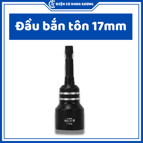Đầu bắn tôn, đầu siết tôn, đầu chụp tôn 8mm - 14mm Kingblue - Hàng chính hãng