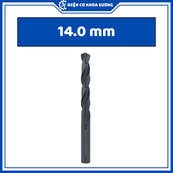Mũi khoan sắt Kingblue chuôi tròn thép M2 Kingblue KBY1 - Hàng chính hãng