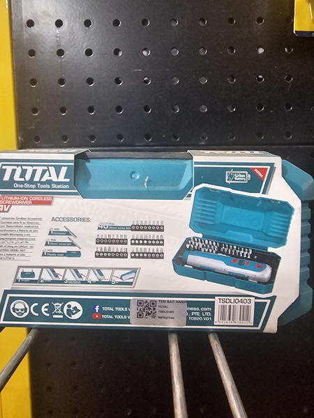 Máy siết vít dùng pin 4V Total TSDLI0403