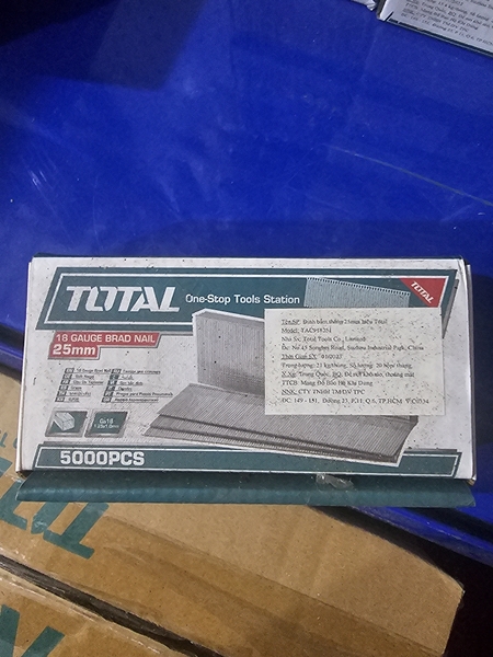 Đinh bấm thẳng Total