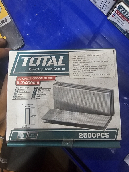 Đinh bấm chữ U Total