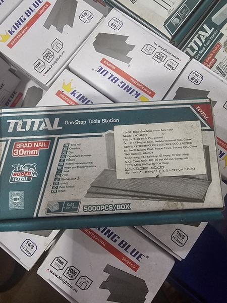 Đinh bấm thẳng Total