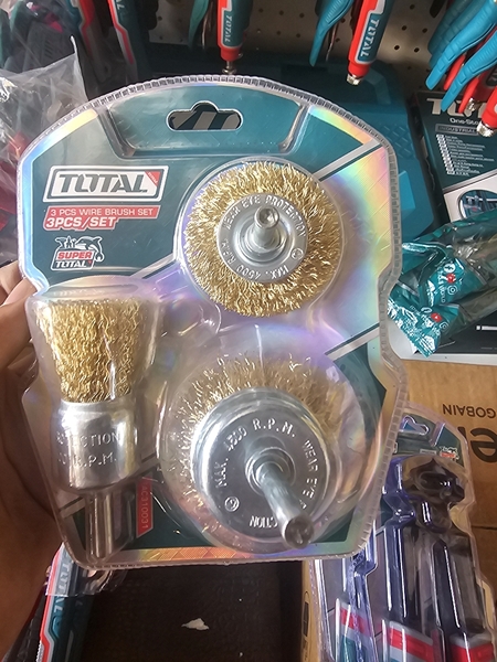 Chổi cước cán vàng dùng cho máy khoan Total, TAC301961,  TAC37011, TAC302561, TAC303061 - chính hãng
