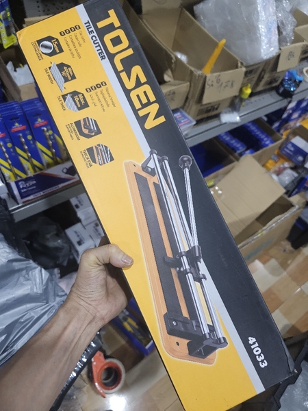 Bàn cắt gạch (công nghiệp) 400mm/600mm Tolsen 41033/41032 - Hàng chính hãng.