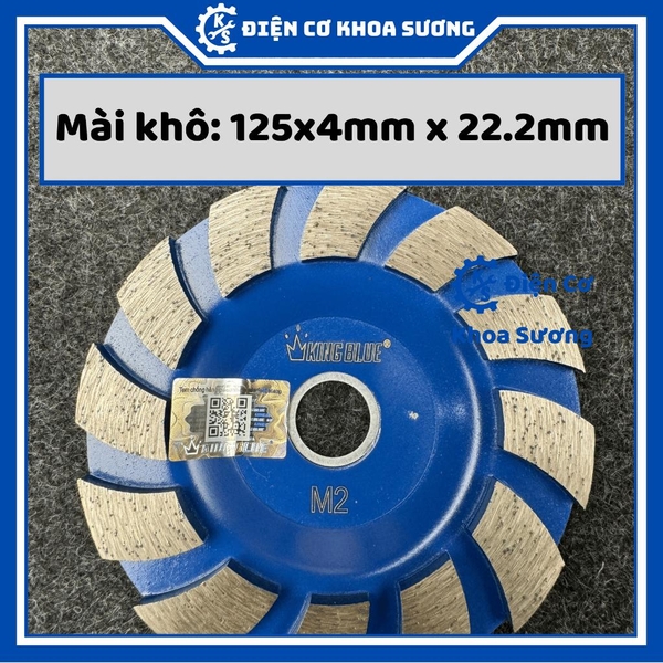Chén mài bê tông, đá mài bê tông, mài đá hoa cương KingBlue, M2 - Hàng chính hãng