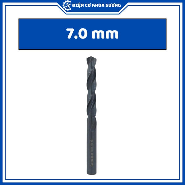 Mũi khoan sắt Kingblue chuôi tròn thép M2 Kingblue KBY1 - Hàng chính hãng