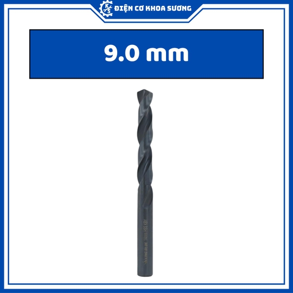 Mũi khoan sắt Kingblue chuôi tròn thép M2 Kingblue KBY1 - Hàng chính hãng