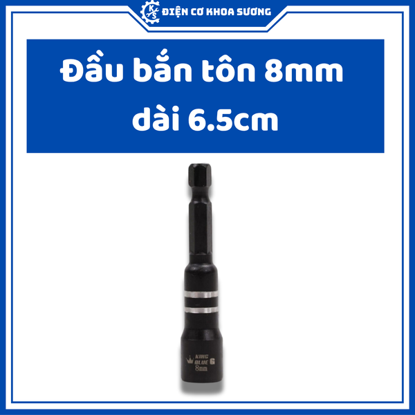 Đầu bắn tôn, đầu siết tôn, đầu chụp tôn 8mm - 14mm Kingblue - Hàng chính hãng