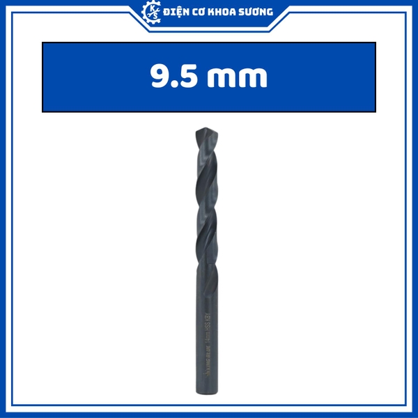 Mũi khoan sắt Kingblue chuôi tròn thép M2 Kingblue KBY1 - Hàng chính hãng
