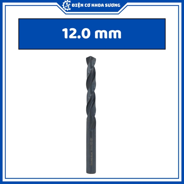 Mũi khoan sắt Kingblue chuôi tròn thép M2 Kingblue KBY1 - Hàng chính hãng