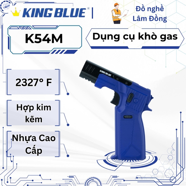 Dụng cụ khò gas mini Kingblue K54M - Hàng chính hãng