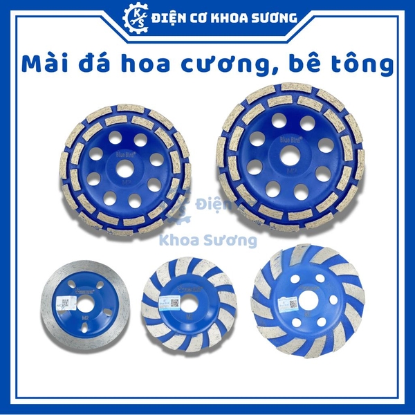 Chén mài bê tông, đá mài bê tông, mài đá hoa cương KingBlue, M2 - Hàng chính hãng