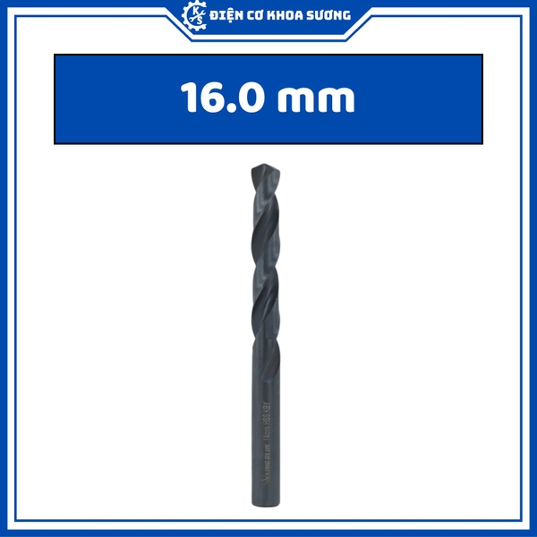 Mũi khoan sắt Kingblue chuôi tròn thép M2 Kingblue KBY1 - Hàng chính hãng