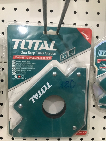Ke góc nam châm hàn 3 góc 5 inch TOTAL TAMWH75052
