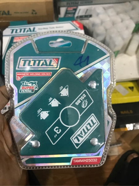 Ke góc nam châm hàn 3 góc 3 inch TOTAL TAMWH25032