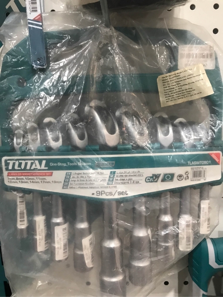 Bộ 9 chìa vặn góc L Total TLASWT0901