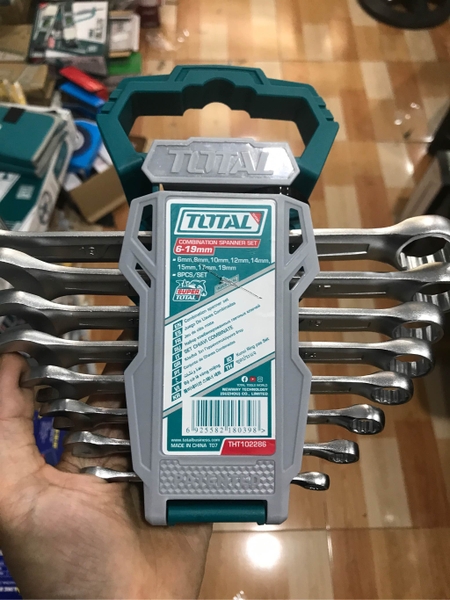 Bộ 6 cờ lê vòng miệng Total THT102266