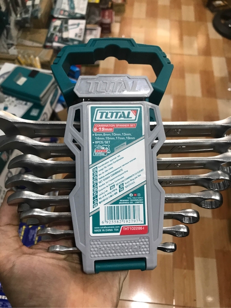 Bộ 6 cờ lê vòng miệng Total THT102266