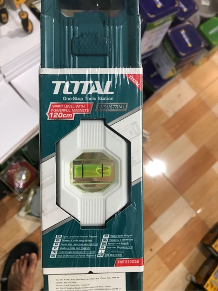Thước thủy nivo, livo, có từ nam châm Total TMT26056, TMT28056, TMT210056, TMT212056, TMT215056