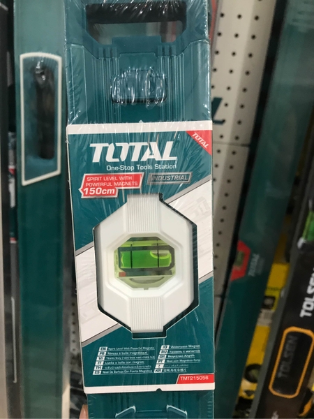 Thước thủy nivo, livo, có từ nam châm Total TMT26056, TMT28056, TMT210056, TMT212056, TMT215056