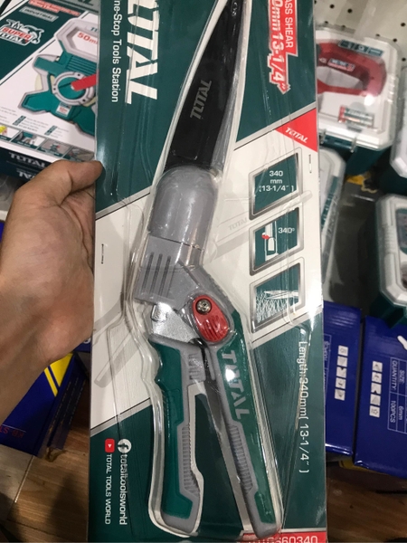 Kéo cắt cỏ 340mm Total THTGS60340