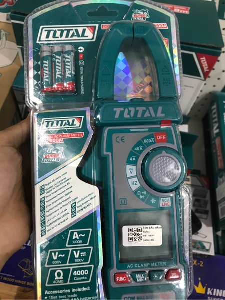 Kềm đo AC kỹ thuật số Total TMT766001