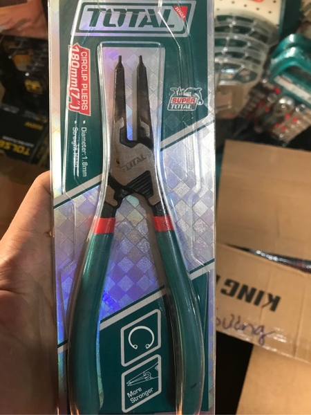 Kềm mở phe trong đầu thẳng 180mm Total THTJ21803
