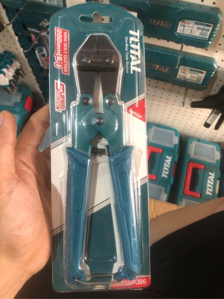 Kìm cộng lực mini thép Cr-V TOTAL THT11386 - Hàng chính hãng.