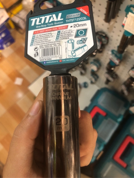 Đầu tuýp lục giác sâu dài 1/2