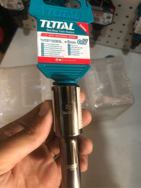 Đầu tuýp lục giác sâu dài 1/2