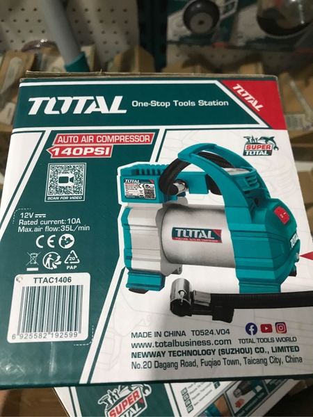 Dụng cụ kiểm tra hơi lốp xe ô tô TOTAL TTAC1406