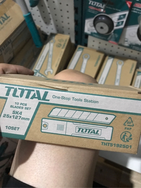 Bộ 10 lưỡi dao tiện dụng TOTAL THT519001