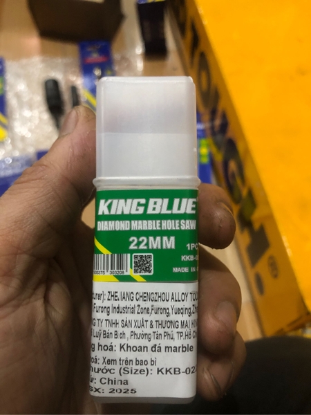 MŨI KHOÉT ĐÁ, MŨI KHOÉT KÍNH KING BLUE