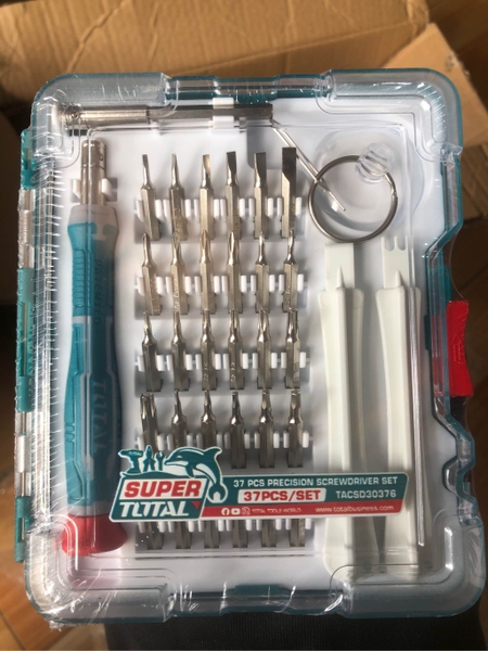 Bộ 37 tua vít chuẩn Total TACSD30376