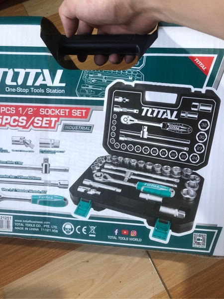Bộ 25 đầu tuýp 1/2