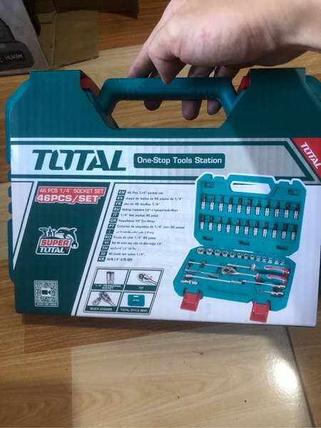 Bộ 46 đầu tuýp 1/4