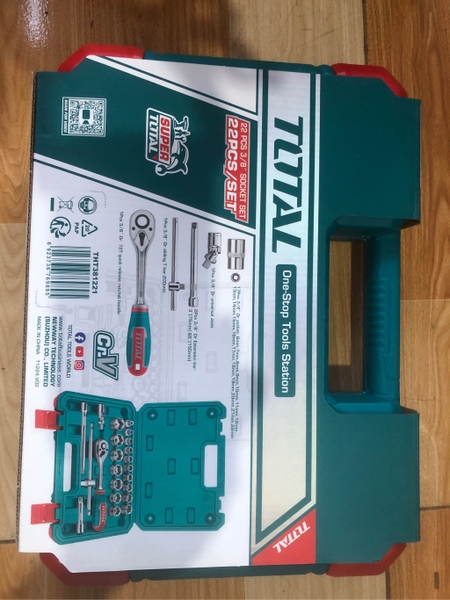 Bộ 22 đầu tuýp 3/8