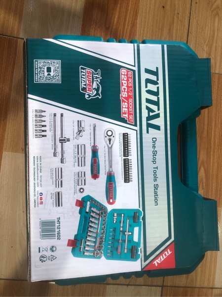Bộ 62 đầu tuýp 1/2