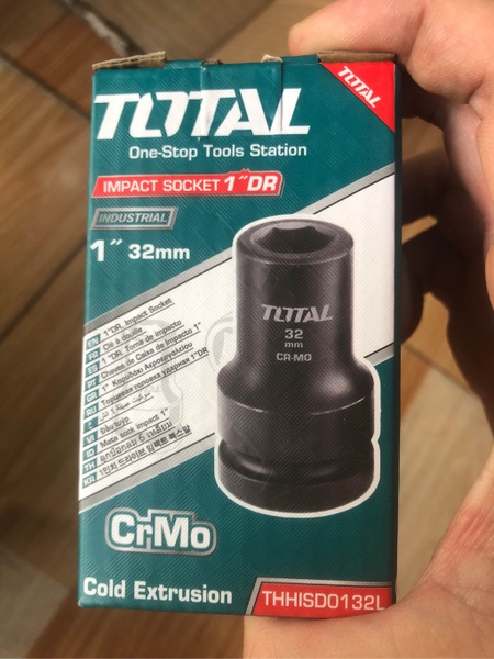 Đầu tuýp đen lục giác vuông 1
