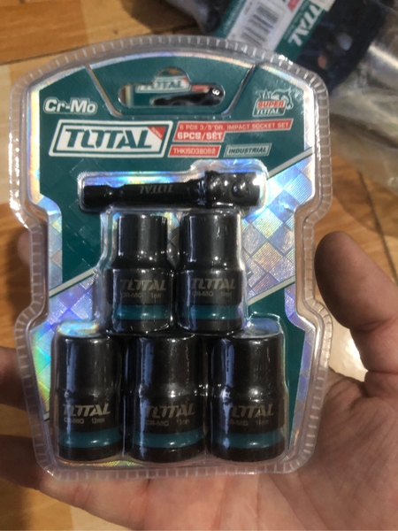 Bộ 6 đầu tuýp tác động Dr. 3/8