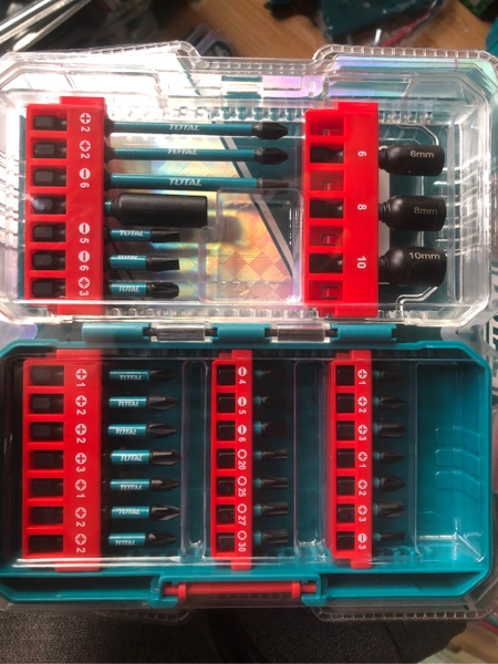 Bộ 31 mũi bắt vít đóng Total TACSDL11306