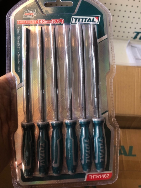 Bộ giũa sắt, bộ giũa gỗ Total THT918516