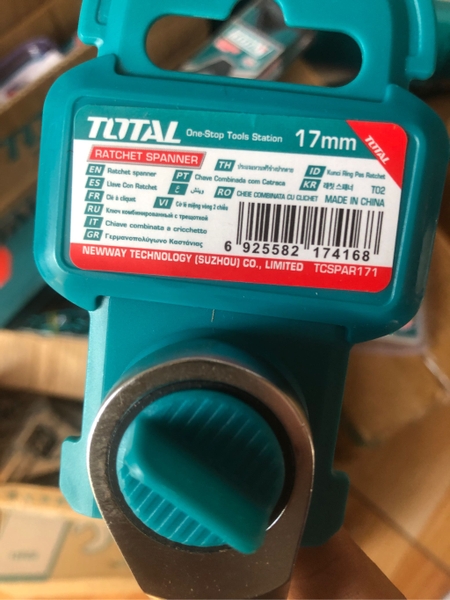 Cờ lê miệng vòng tự động 2 chiều Total