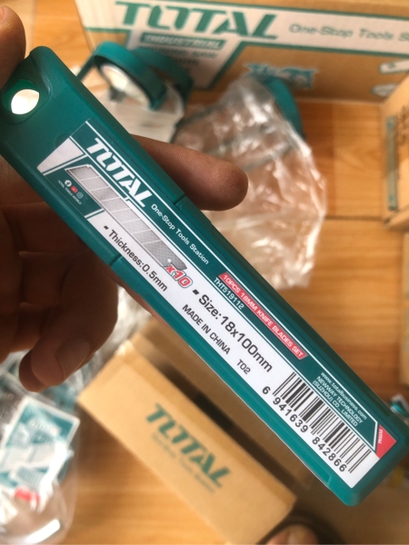 Bộ 10 lưỡi dao tiện dụng TOTAL THT519001