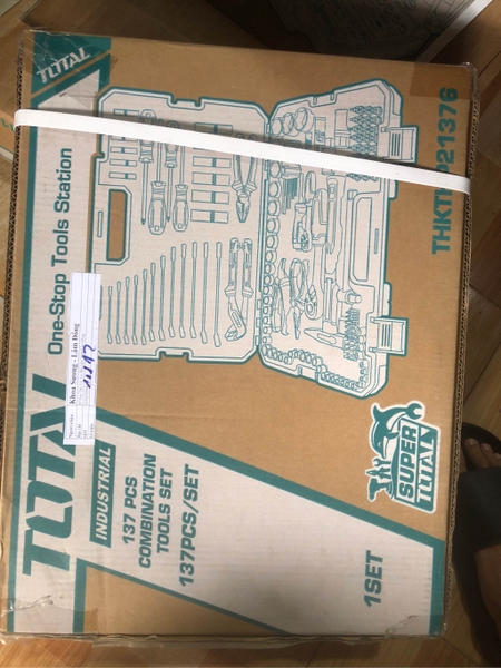 Bộ 137 công cụ kết hợp Total THKTHP21376